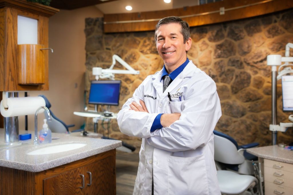 Dr. Condie, orthodontist guided Invisalign treatment